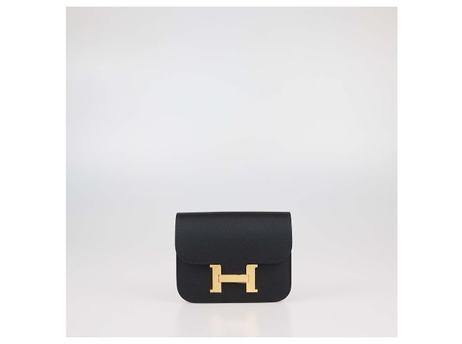 Hermès Cartera Constance Slim de piel Epsom negra Hermes Negro - vista 2