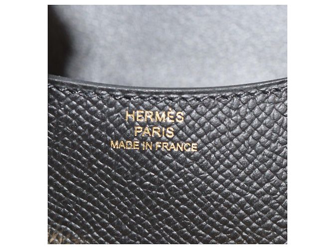 Hermès Cartera Constance Slim de piel Epsom negra Hermes Negro - vista 6