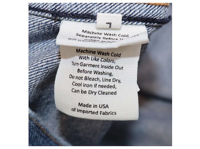 Proenza Schouler Blue Denim Drawstring PSWL Jacket - view 6
