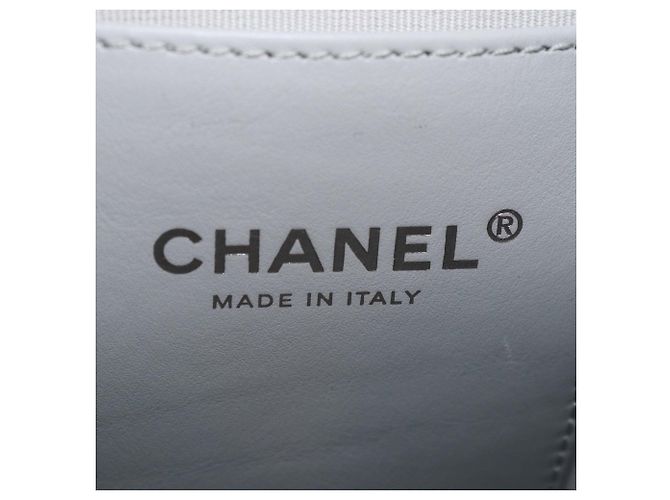 Zaino Chanel My Everything in pelle caviar matelassé grigio ombré - vista 5