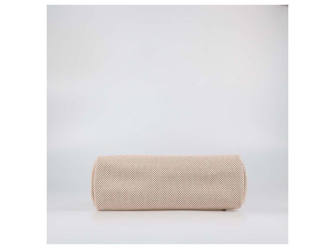 Hermès Borsa Herbag Zip 31 Hermes Ecru Beige/Naturel Sable in Tela Criss Viking e Pelle Vache Hunter - vista 5