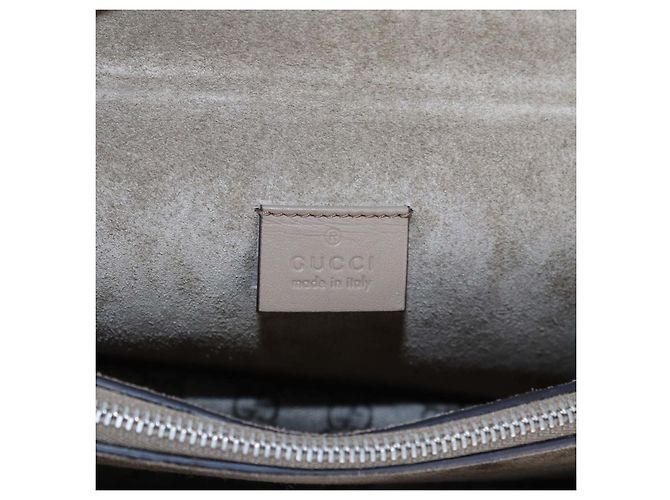 Borsa a tracolla Dionysus media Gucci in tela GG Supreme beige e camoscio - vista 5