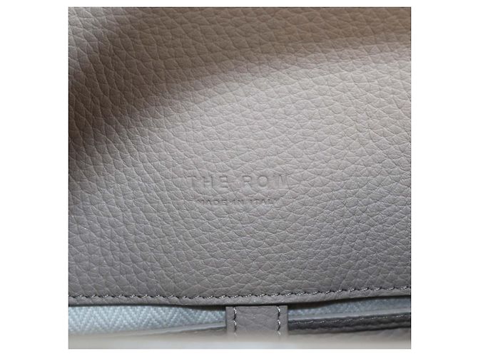 The Row Borsa Soft Margaux 12 in pelle Dark Taupe Beige - vista 4