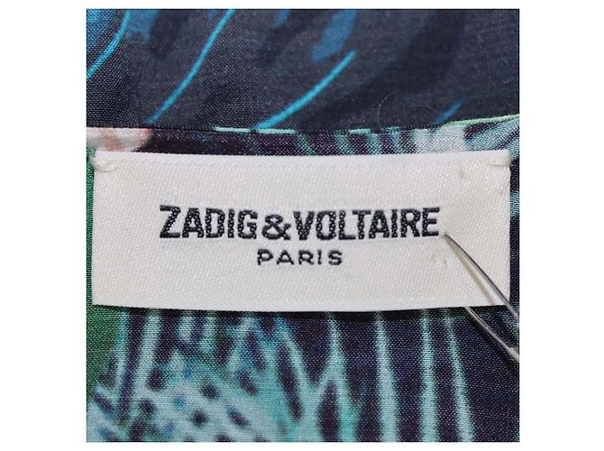 Abito lungo Zadig & Voltaire Jungle Roumi con stampa multicolore - vista 5
