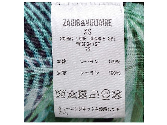 Abito lungo Zadig & Voltaire Jungle Roumi con stampa multicolore - vista 6