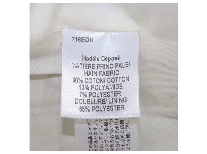 Paule Ka Mini-Kleid aus Jacquard in Creme/Grau - Ansicht 6
