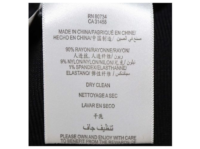 Minifalda Herve Leger Black/Grey Rayon Stretch Negro Dorado - vista 6