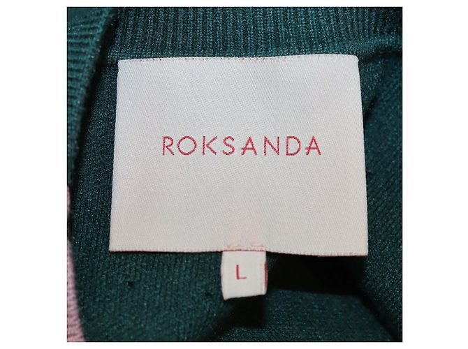 Roksanda Tricolor Rundhals-Pullover mit langen Ärmeln - Ansicht 5