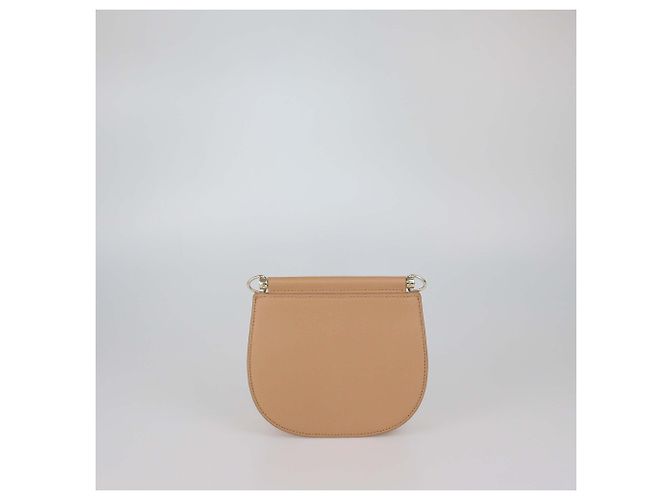 Borsa a tracolla Mini Diane in pelle Tan Aigner Beige - vista 3