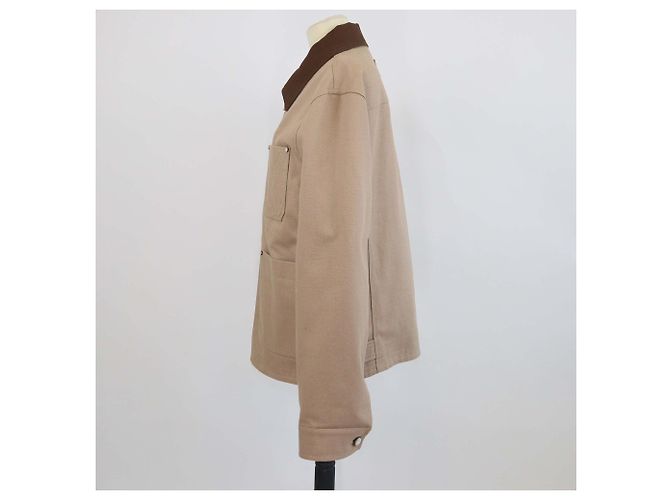 Veste Blouson Workwear en Toile de Coton Beige Louis Vuitton - vue 2