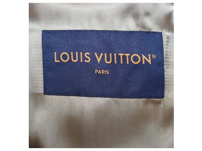 Veste Blouson Workwear en Toile de Coton Beige Louis Vuitton - vue 5