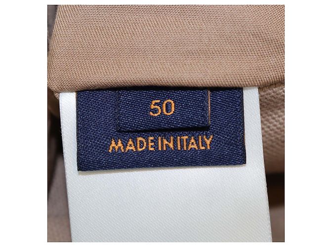 Veste Blouson Workwear en Toile de Coton Beige Louis Vuitton - vue 6