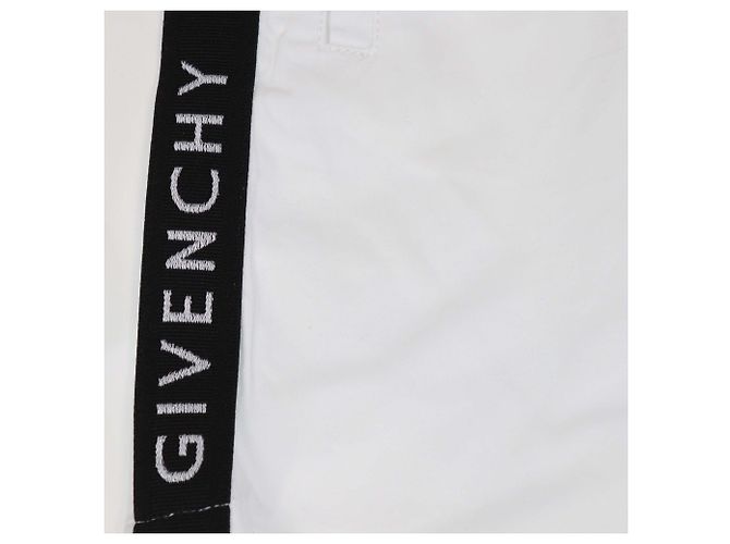 Autre Marque Set Camicia a Maniche Corte con Zip e Pantaloncini Givenchy Kids Bianco - vista 4