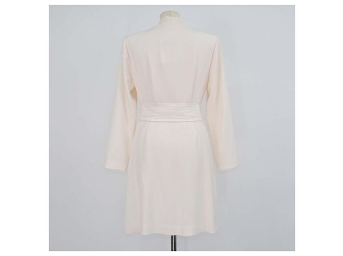 A.L.C. Mini-Kleid aus Polyester-Mischgewebe in Hellrosa mit langen Ärmeln und Taillenband Pink - Ansicht 3