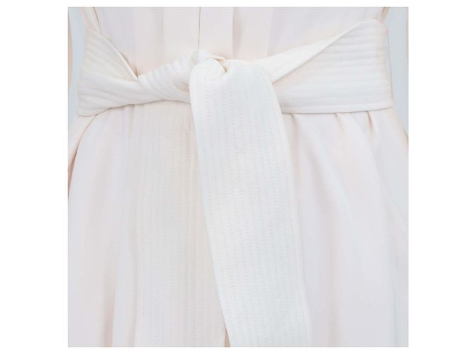 A.L.C. Mini-Kleid aus Polyester-Mischgewebe in Hellrosa mit langen Ärmeln und Taillenband Pink - Ansicht 4