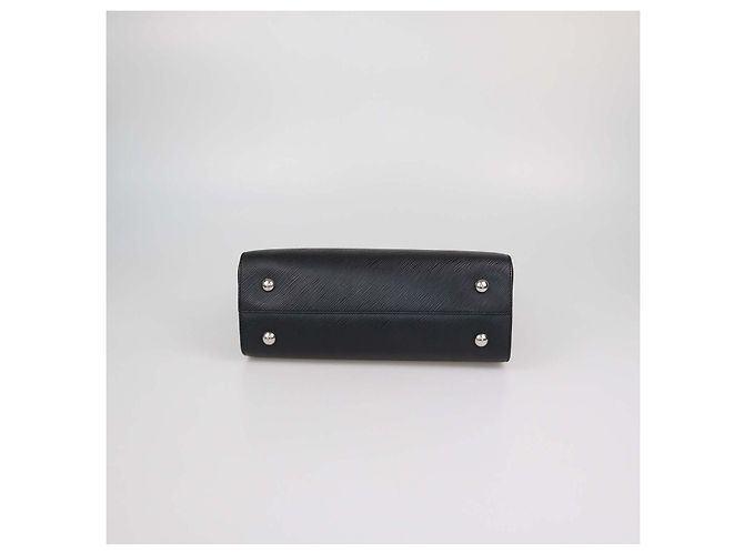Borsa Twist Tote Louis Vuitton in pelle Epi nera Nero - vista 4