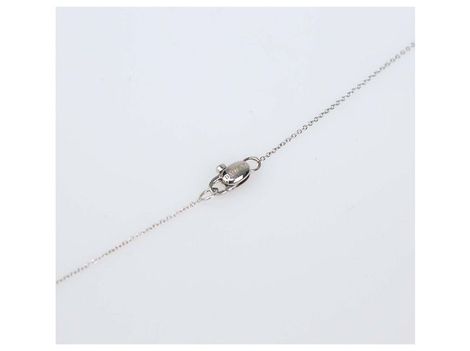 Collana con pendente Damiani Infinity in oro bianco 18K e diamanti D'oro - vista 4