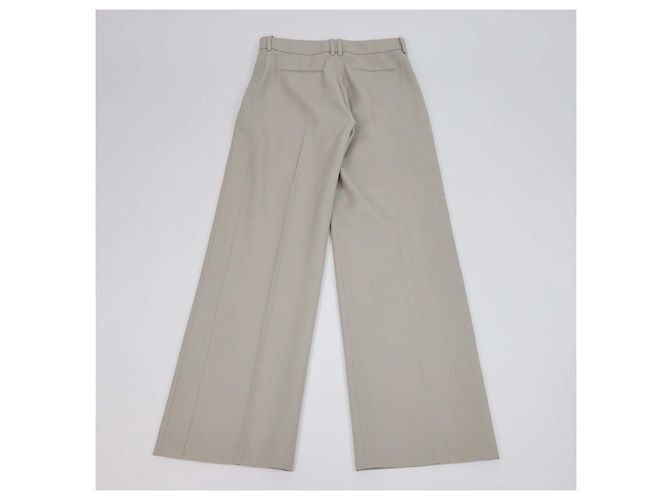 Pantalones Bremy de lana beige The Row - vista 2