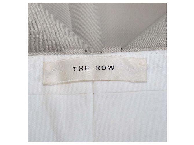 Pantalones Bremy de lana beige The Row - vista 5