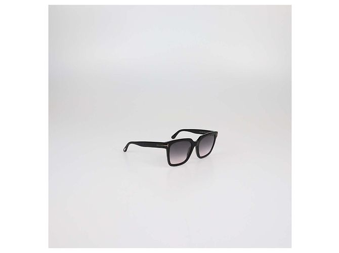 Gafas de sol cuadradas Selby de acetato negro Tom Ford - vista 2