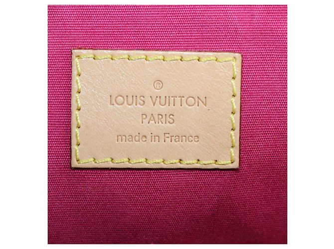Borsa Louis Vuitton Indian Rose Monogram Vernis Alma PM Rosso - vista 5