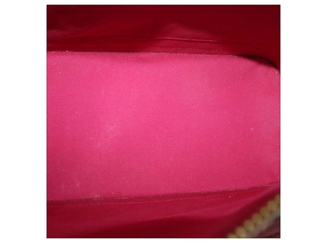 Borsa Louis Vuitton Indian Rose Monogram Vernis Alma PM Rosso - vista 6