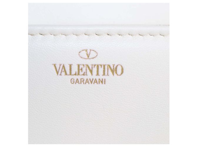 Borsa a mano Valentino Small One Stud in pelle avorio Bianco - vista 5
