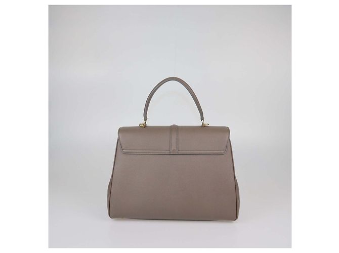 Céline Borsa Celine Medium 16 in pelle beige Grigio - vista 3
