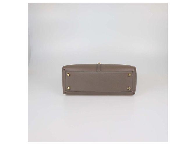 Céline Borsa Celine Medium 16 in pelle beige Grigio - vista 4