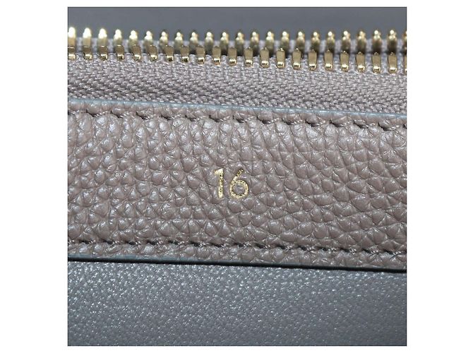Céline Borsa Celine Medium 16 in pelle beige Grigio - vista 5