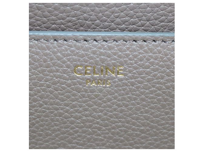 Céline Borsa Celine Medium 16 in pelle beige Grigio - vista 6