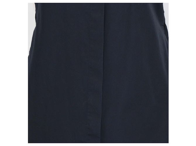 Top sin mangas de cuello halter en algodón azul marino 3.1 Phillip Lim - vista 4