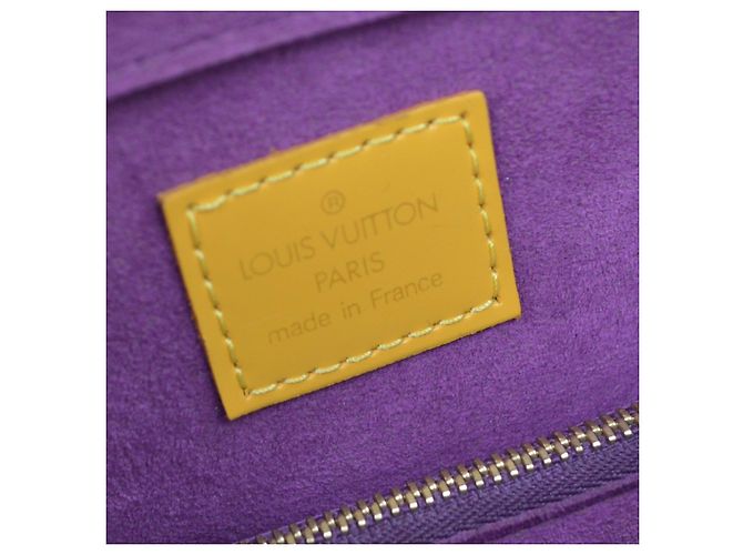 Louis Vuitton Pont Neuf Epi PM Giallo - vista 4
