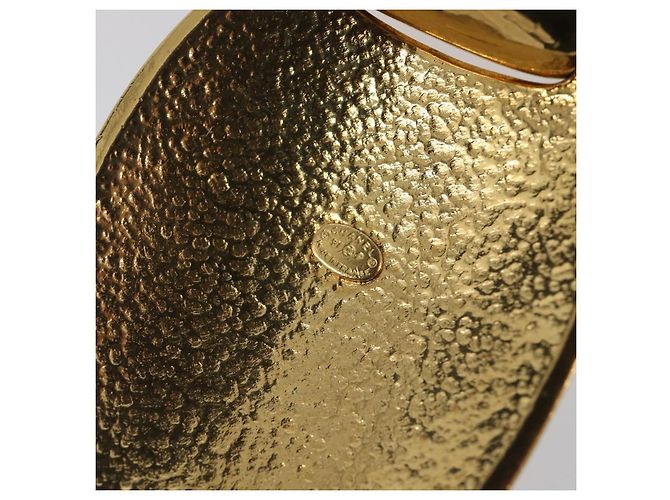 Collana CHANEL Metallo Tono Oro CC Auth bs36893M - vista 15