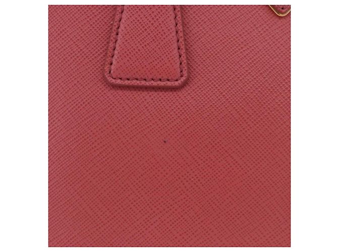 Bolso de mano PRADA Galleria Saffiano 2way Pink Gold Auth 199933V Rosa Dorado - vista 3