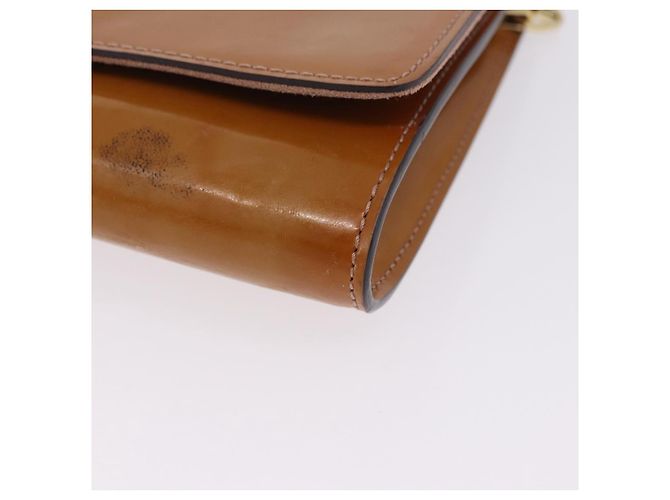LOUIS VUITTON Vernis Pochette Louise GM Clutch Bag Dunne LV Auth 200232 - vista 16