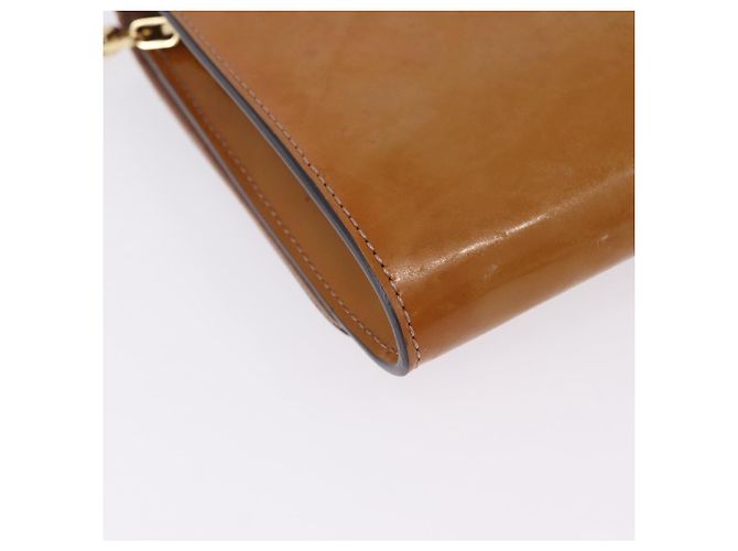 LOUIS VUITTON Vernis Pochette Louise GM Clutch Bag Dunne LV Auth 200232 - vista 17