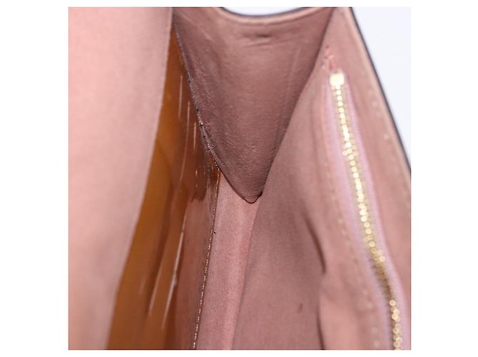 LOUIS VUITTON Vernis Pochette Louise GM Clutch Bag Dunne LV Auth 200232 - vista 22