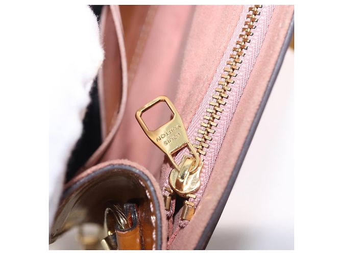 LOUIS VUITTON Vernis Pochette Louise GM Clutch Bag Dunne LV Auth 200232 - vista 25