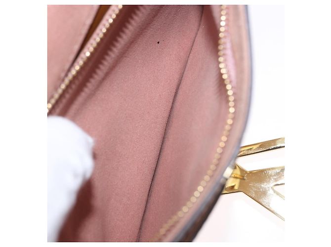 LOUIS VUITTON Vernis Pochette Louise GM Clutch Bag Dunne LV Auth 200232 - vista 26