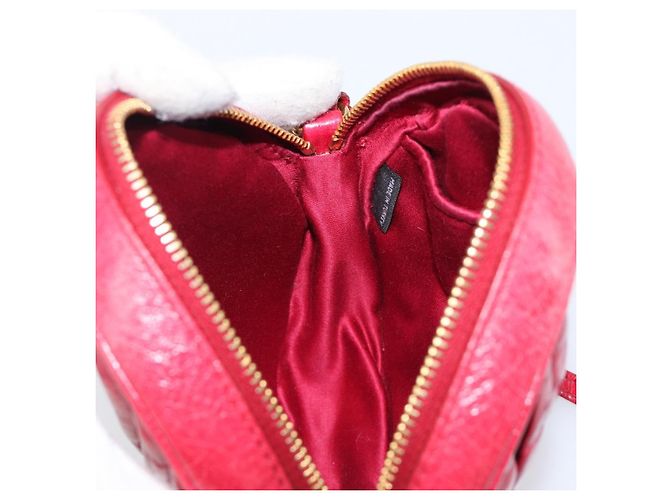 Borsa Miu Miu Matelassé in pelle rossa e oro Auth 199435V Rosso D'oro - vista 19