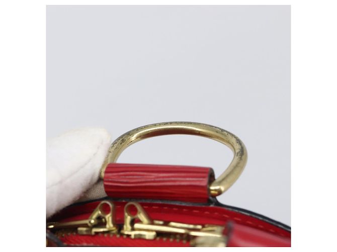 Zaino LOUIS VUITTON Epi Mabillon Castilian Red M52237 LV Auth 199196A Rosso - vista 14