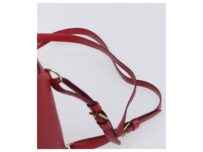 Zaino LOUIS VUITTON Epi Mabillon Castilian Red M52237 LV Auth 199196A Rosso - vista 15