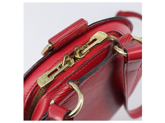 Zaino LOUIS VUITTON Epi Mabillon Castilian Red M52237 LV Auth 199196A Rosso - vista 19