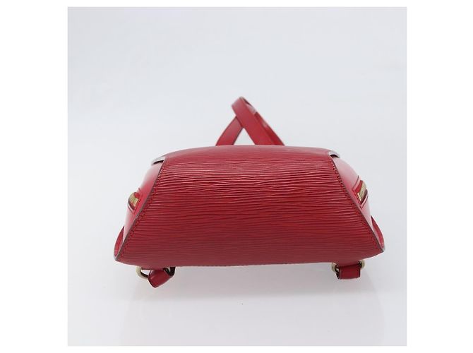 Zaino LOUIS VUITTON Epi Mabillon Castilian Red M52237 LV Auth 199196A Rosso - vista 5