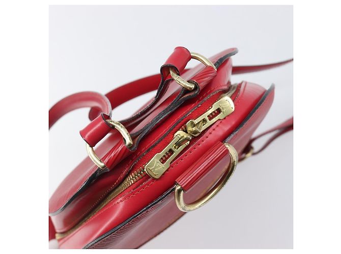 Zaino LOUIS VUITTON Epi Mabillon Castilian Red M52237 LV Auth 199196A Rosso - vista 6