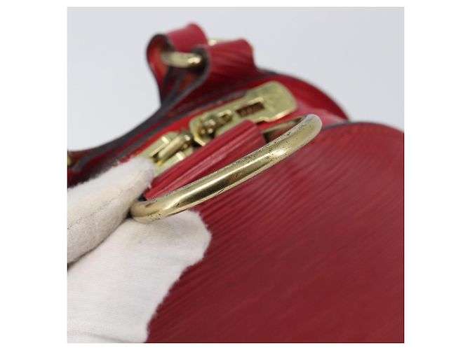 Zaino LOUIS VUITTON Epi Mabillon Castilian Red M52237 LV Auth 199196A Rosso - vista 7