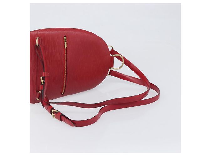 Zaino LOUIS VUITTON Epi Mabillon Castilian Red M52237 LV Auth 199196A Rosso - vista 8
