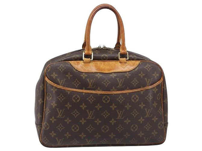 Borsa a mano LOUIS VUITTON Monogram Deauville M47270 LV Auth hk4105 Monogramma - vista 13