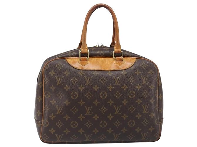 Borsa a mano LOUIS VUITTON Monogram Deauville M47270 LV Auth hk4105 Monogramma - vista 2